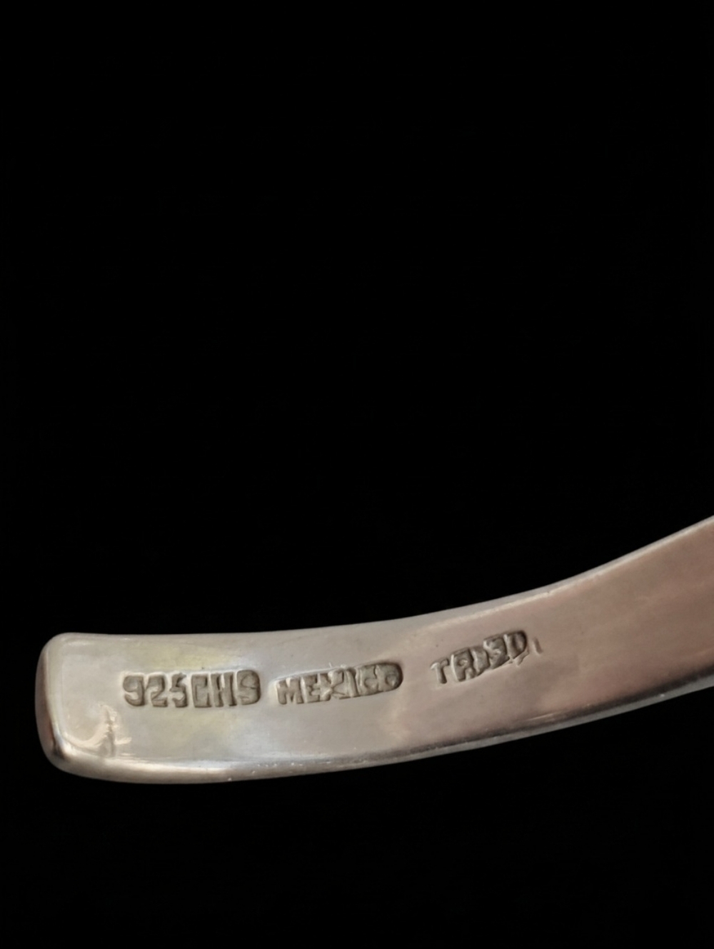 Sterling Silver Cheveron Bracelet - Picture 4 of 4
